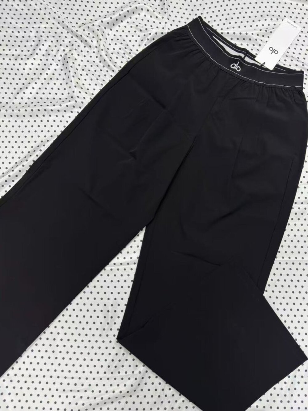 ALO Yoga Suit Up Trouser Black XS (Regular) 30" Inseam
